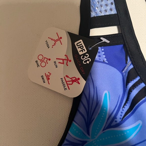 NWT Gerry Women's Sugarbush O-Ring Action Tankini with Bra Padding‎ Size Small - Picture 2 of 7